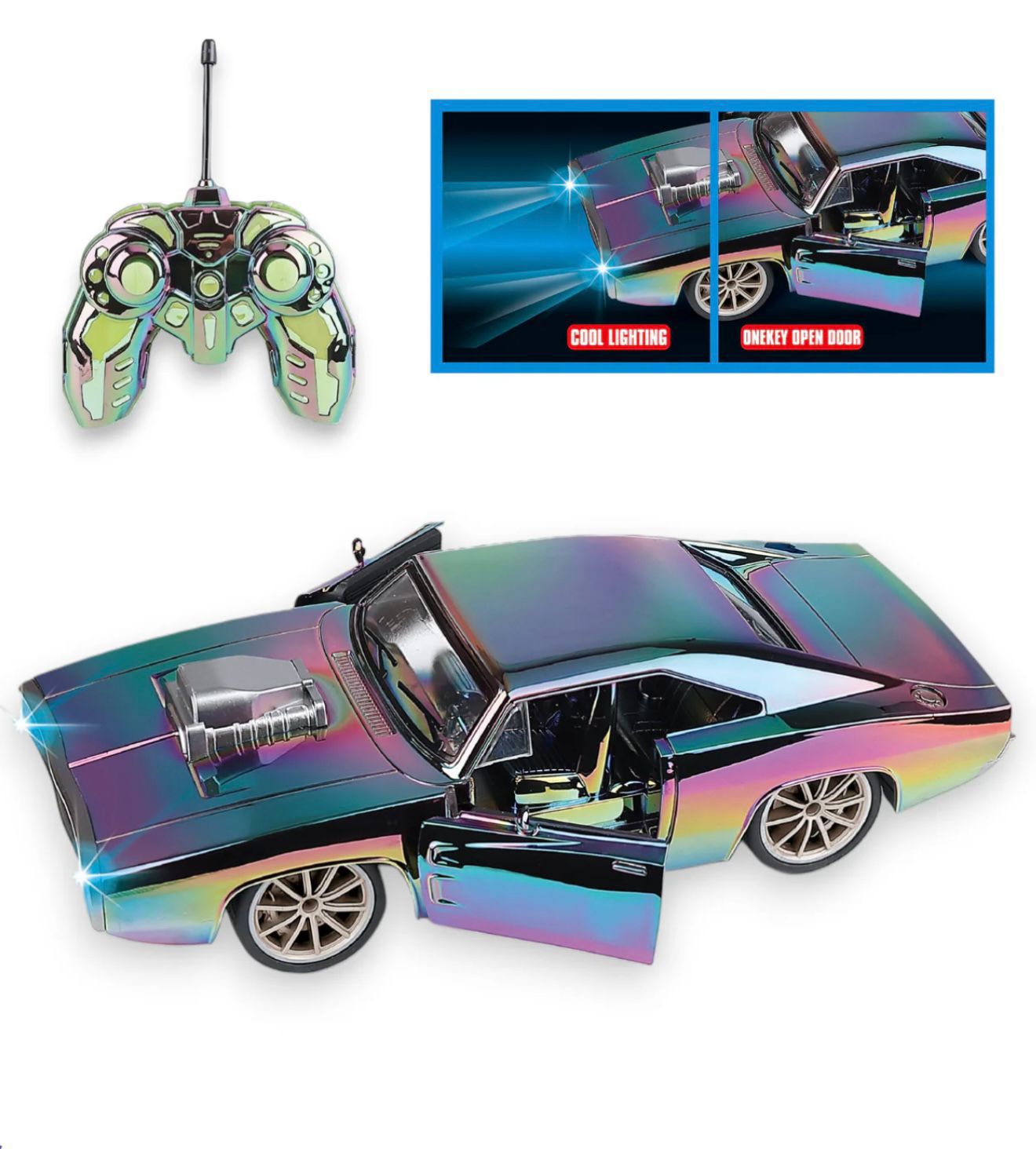 Vintage Chrome RC Car